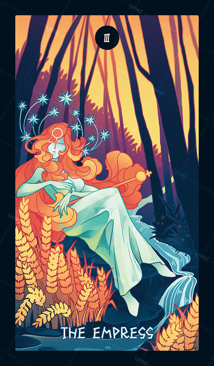 Elemental Strength Tarot – The Empress