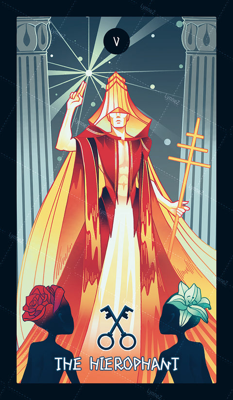 Elemental Strength Tarot – The Hierophant