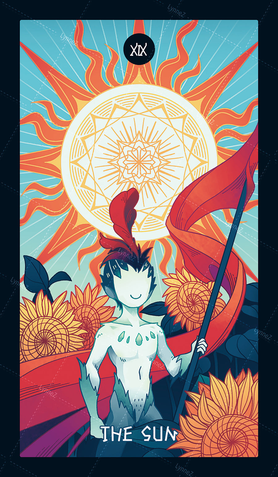 Elemental Strength Tarot – The Sun