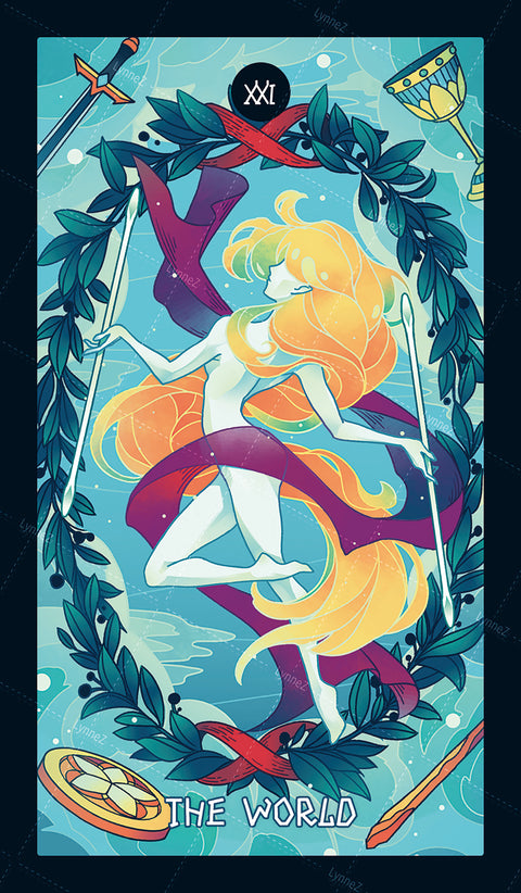 Elemental Strength Tarot – The World