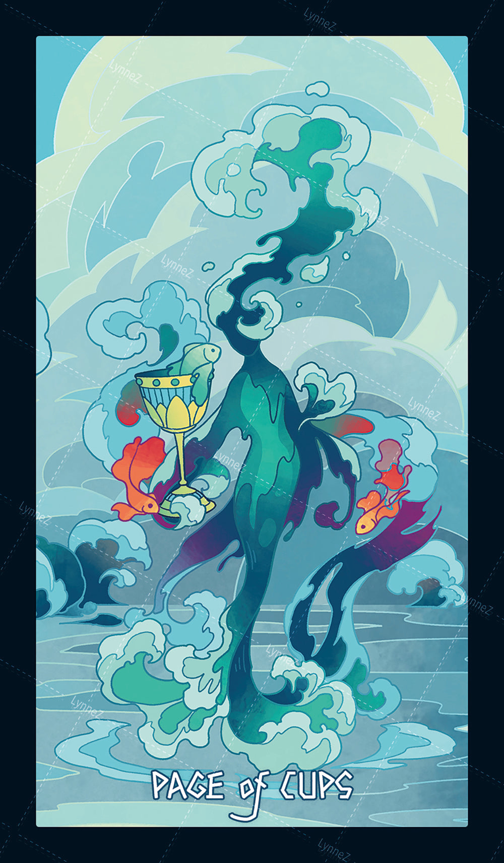 Elemental Strength Tarot – Page of Cups