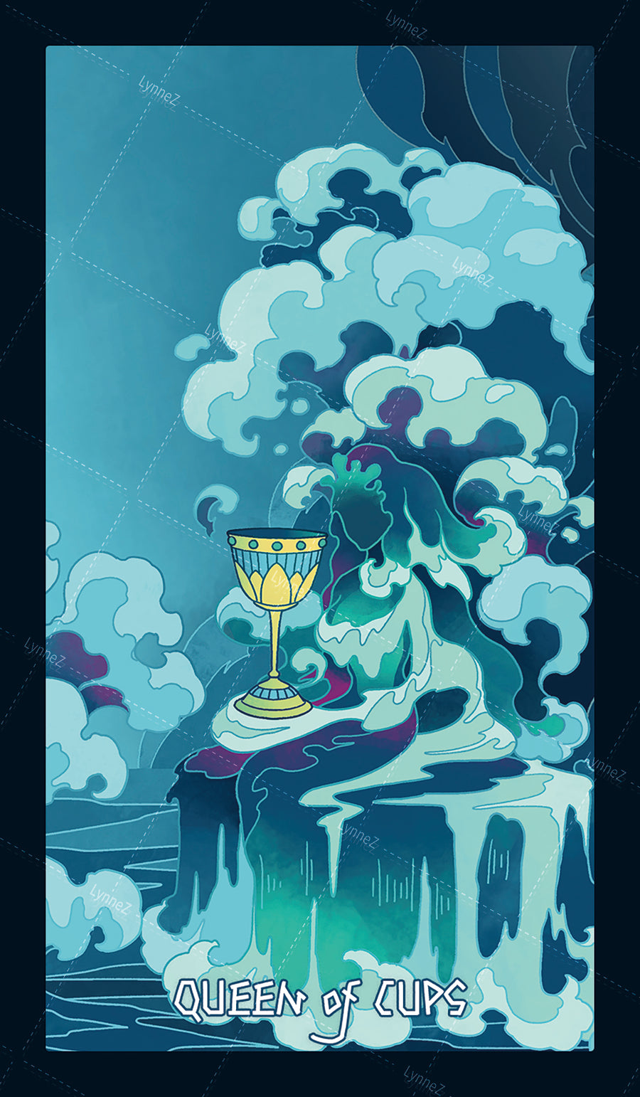 Elemental Strength Tarot – Queen of Cups