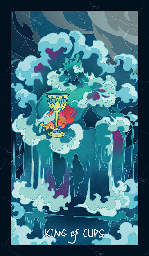 Elemental Strength Tarot – King of Cups