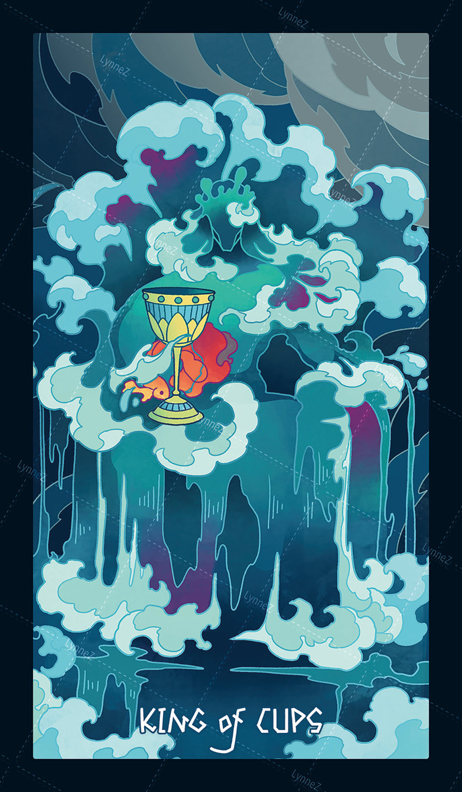Elemental Strength Tarot – King of Cups
