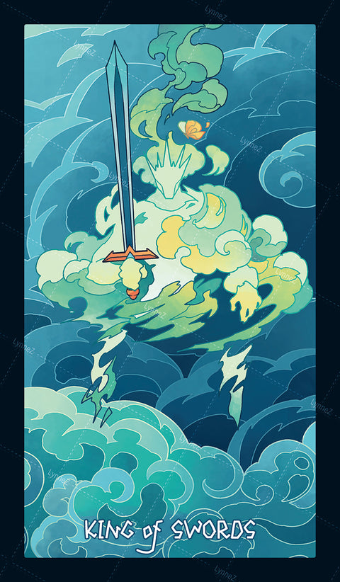 Elemental Strength Tarot – King of Swords