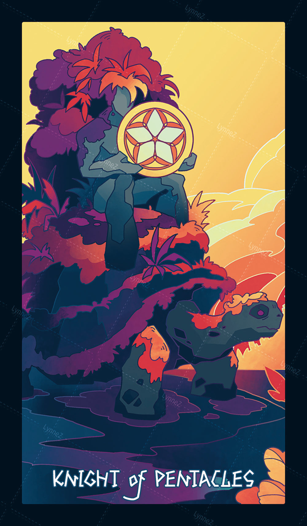 Elemental Strength Tarot – Knight of Pentacles
