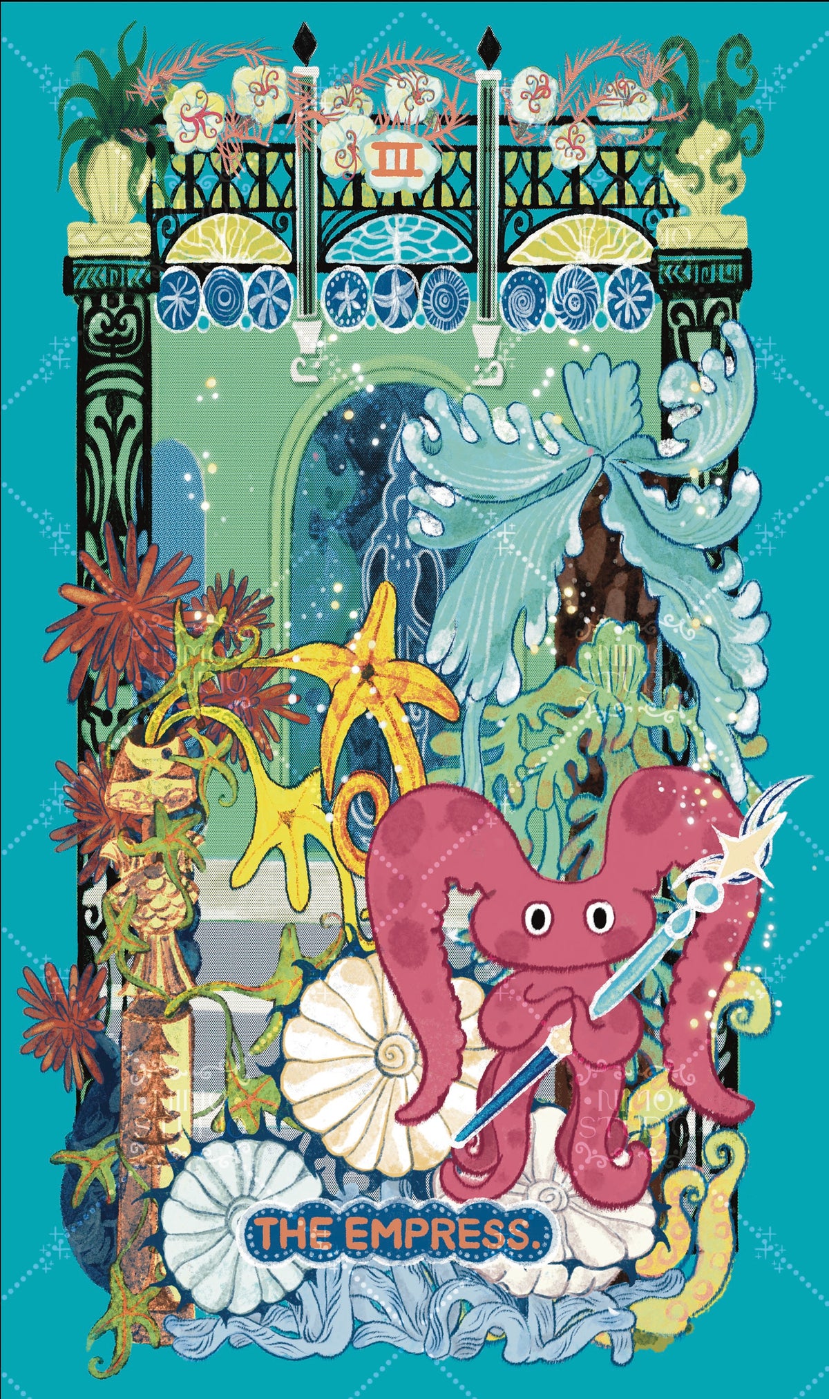 Exotic Flora Tarot – The Empress