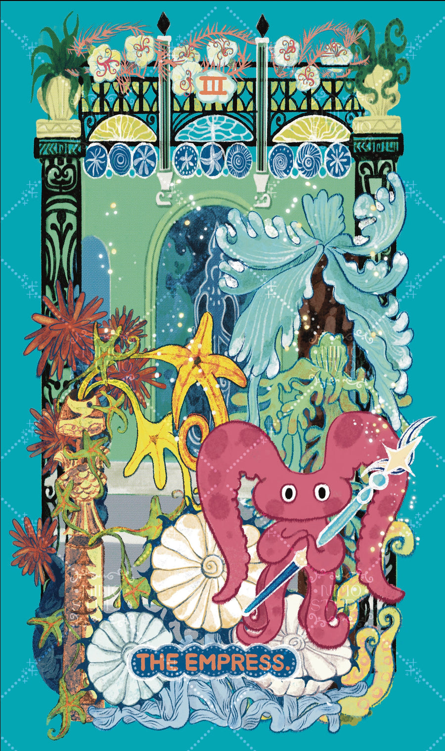 Exotic Flora Tarot – The Empress