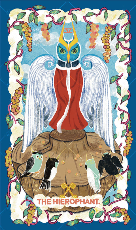 Exotic Flora Tarot – The Hierophant