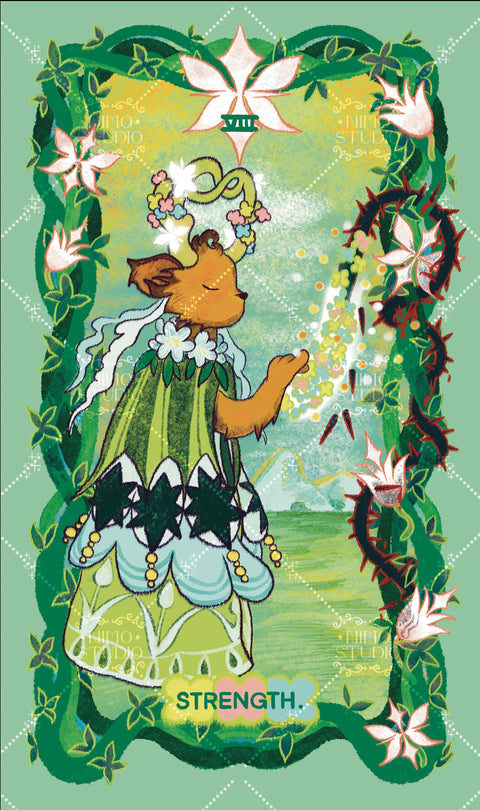Exotic Flora Tarot – Strength