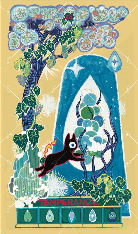 Exotic Flora Tarot – Temperance