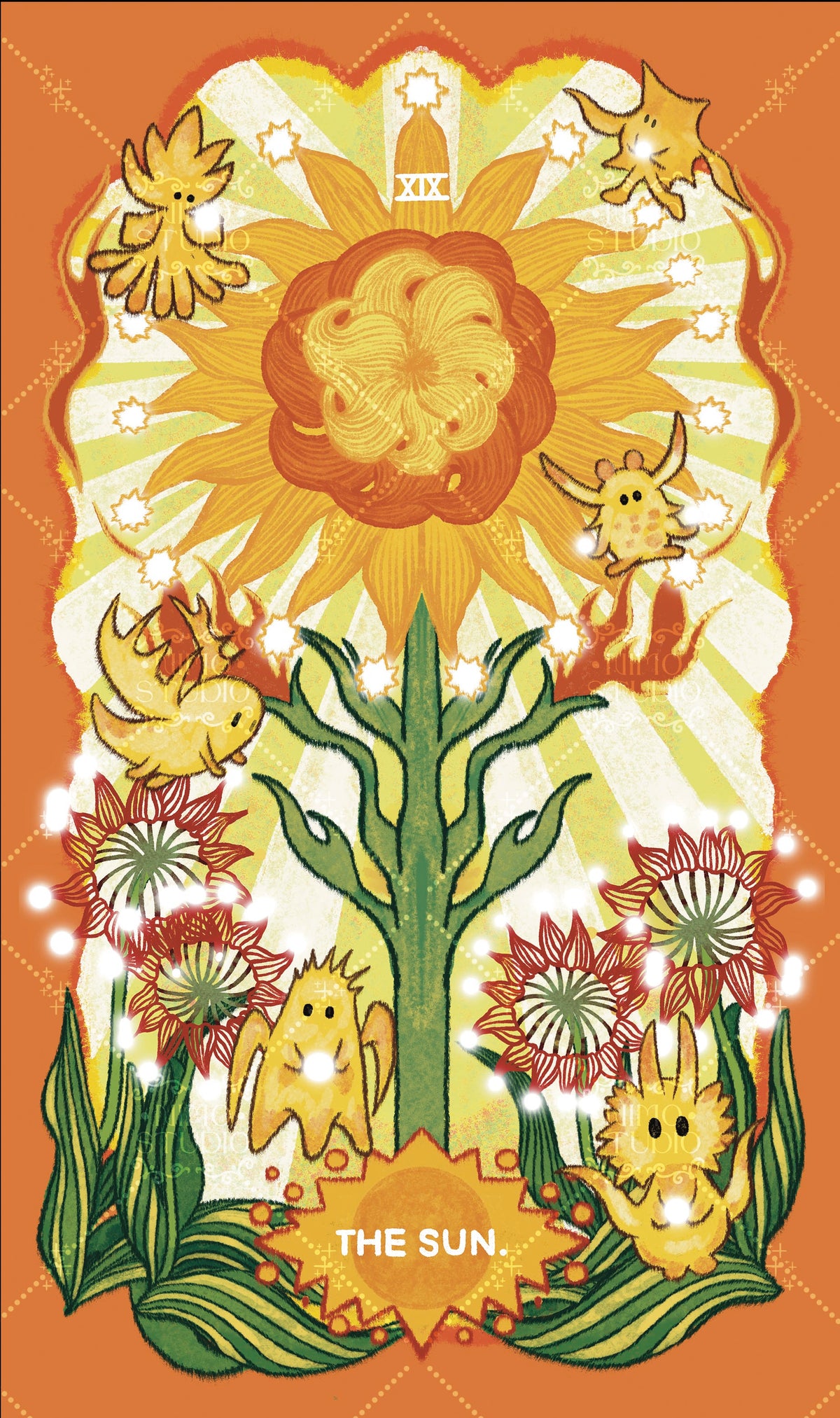 Exotic Flora Tarot – The Sun