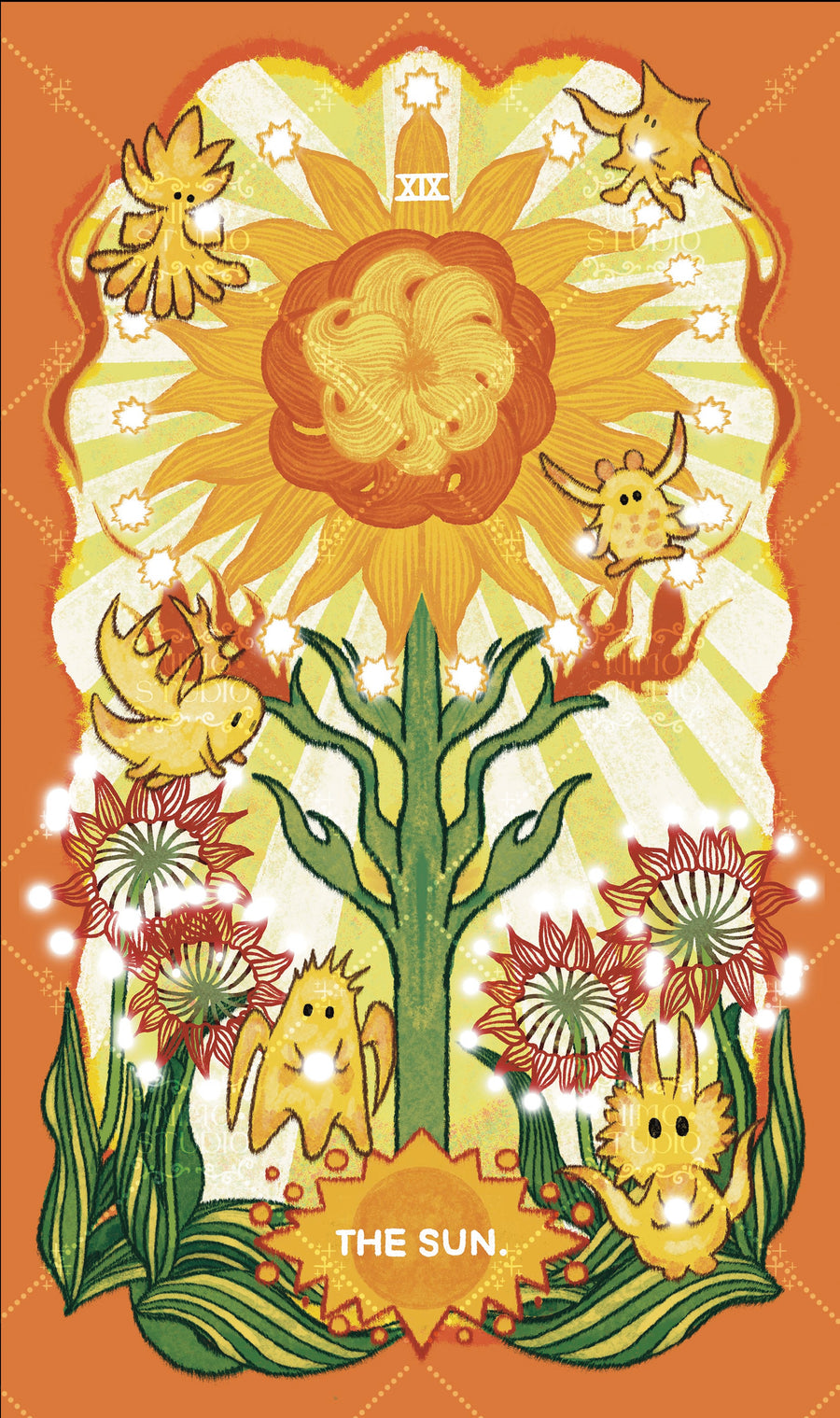 Exotic Flora Tarot – The Sun