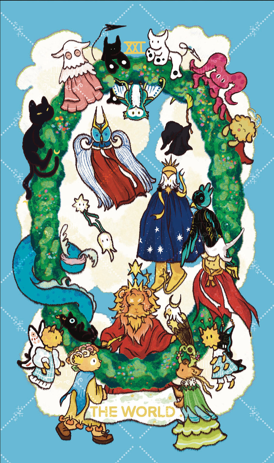 Exotic Flora Tarot – The World