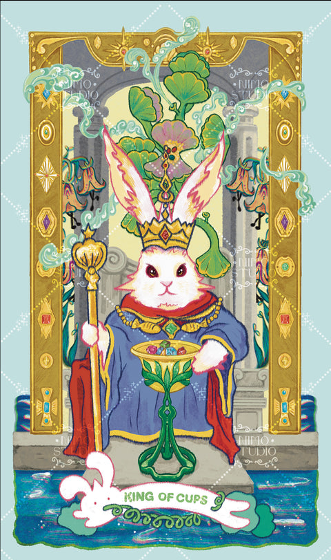 Exotic Flora Tarot – King of Cups