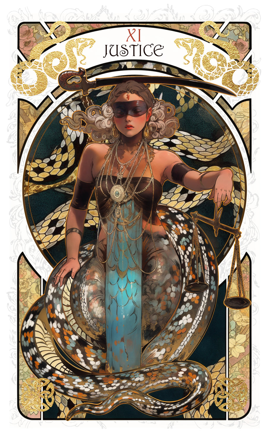 The Forest Knows Tarot – Justice