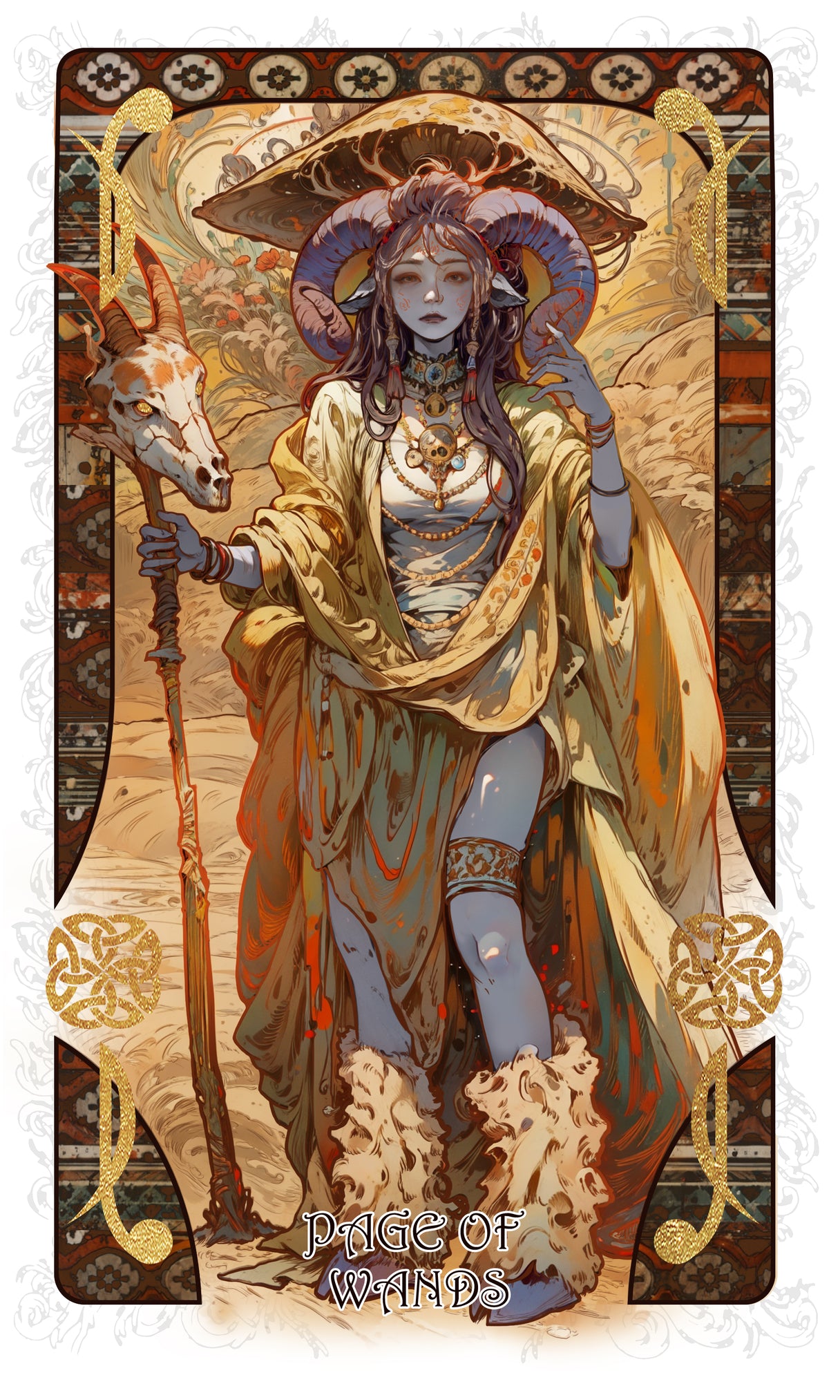 The Forest Knows Tarot – Page of Wands