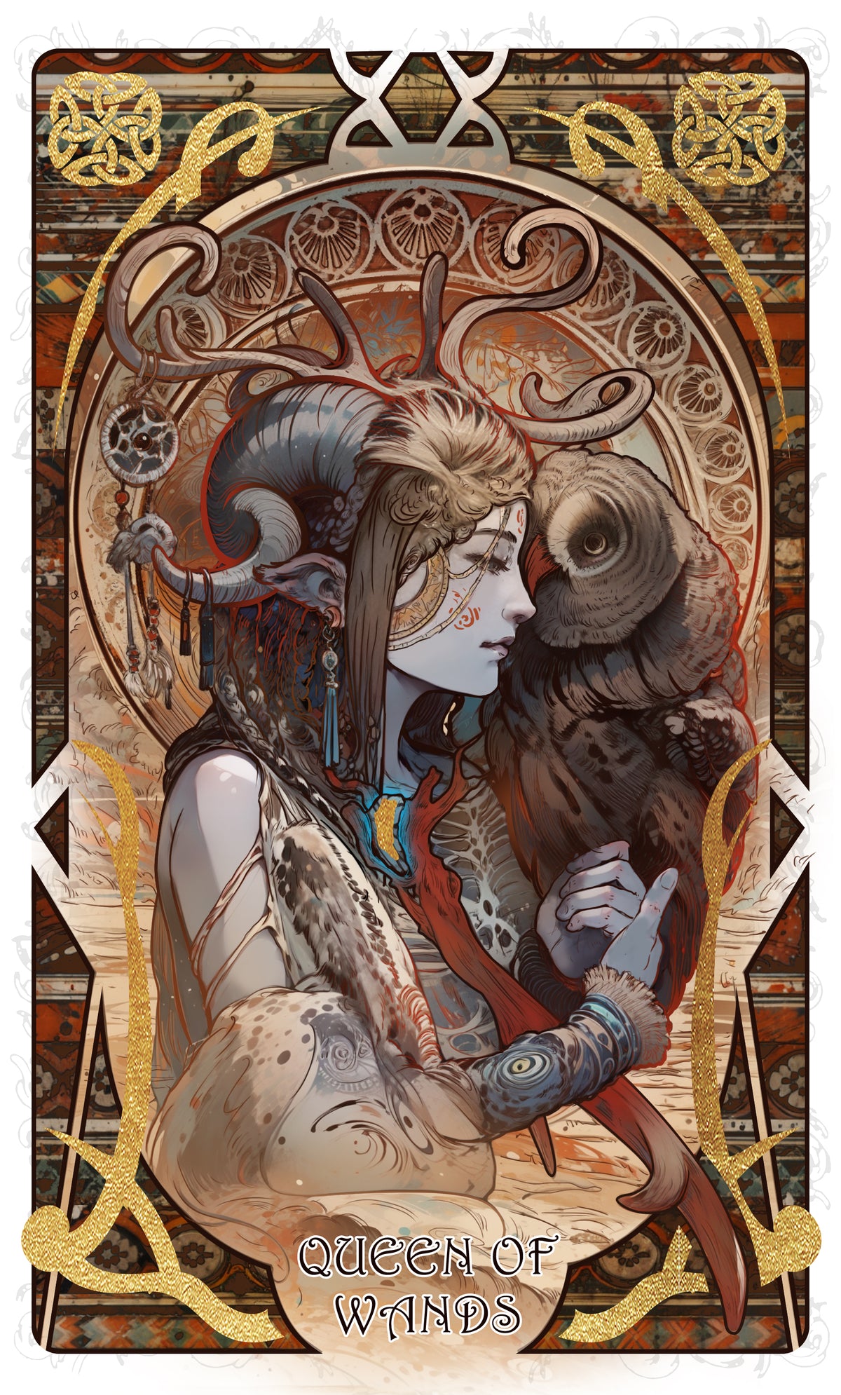 The Forest Knows Tarot – Queen of Wands