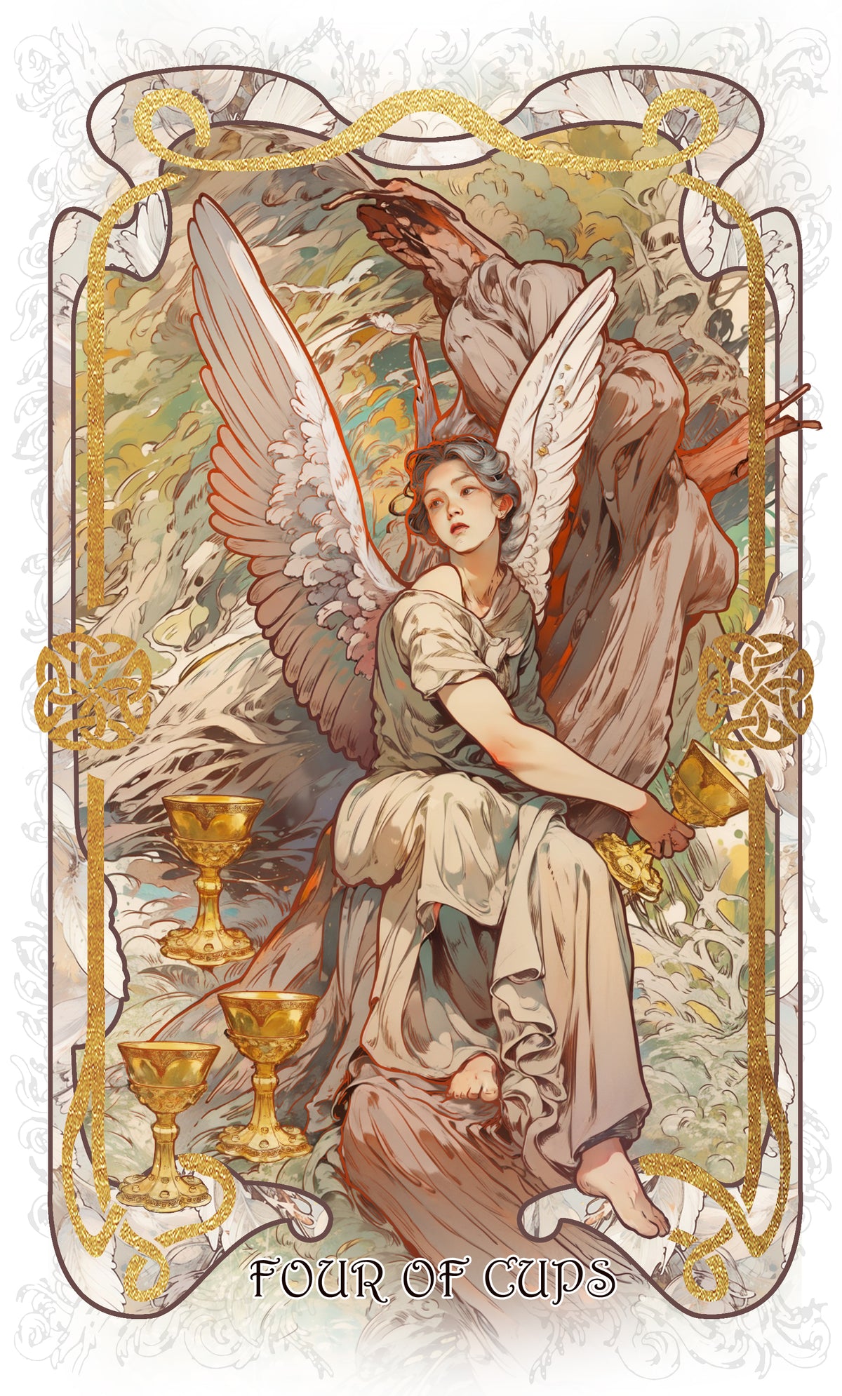 The Forest Knows Tarot – Four of Cups
