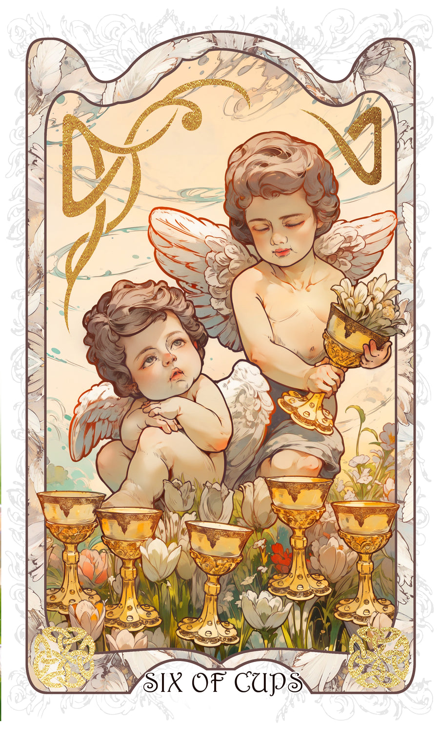 The Forest Knows Tarot – Six of Cups