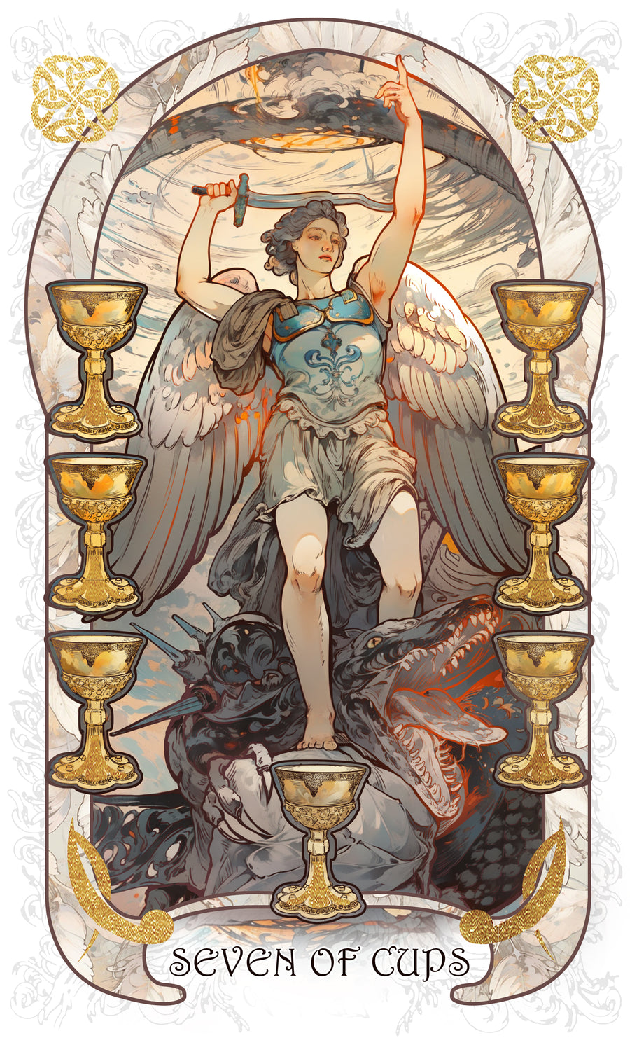 The Forest Knows Tarot – Seven of Cups