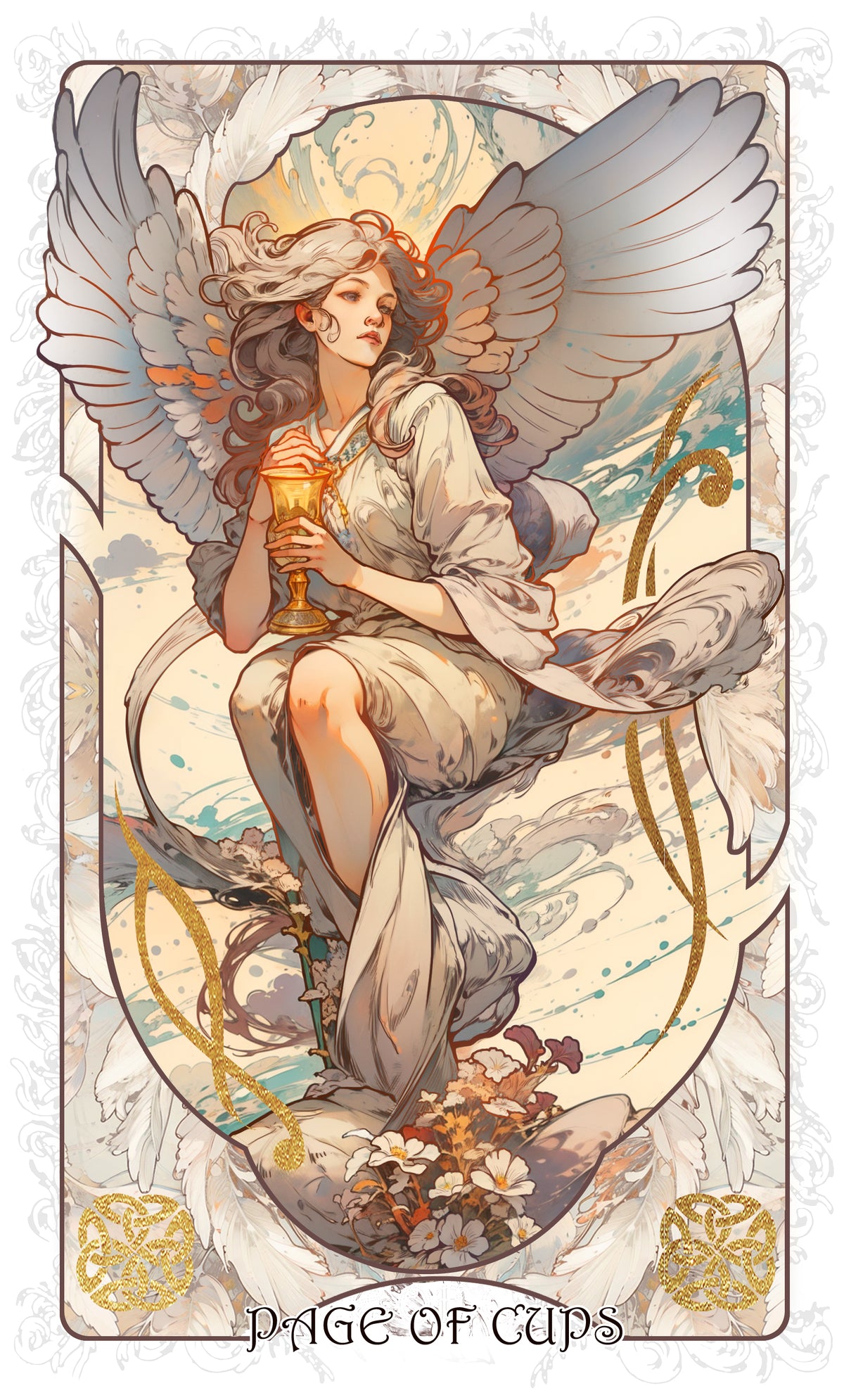 The Forest Knows Tarot – Page of Cups