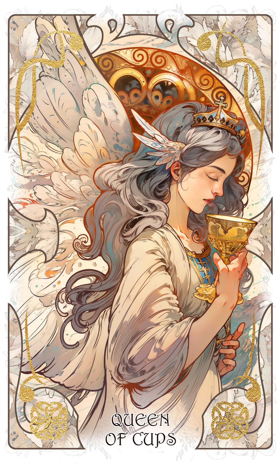 The Forest Knows Tarot – Queen of Cups