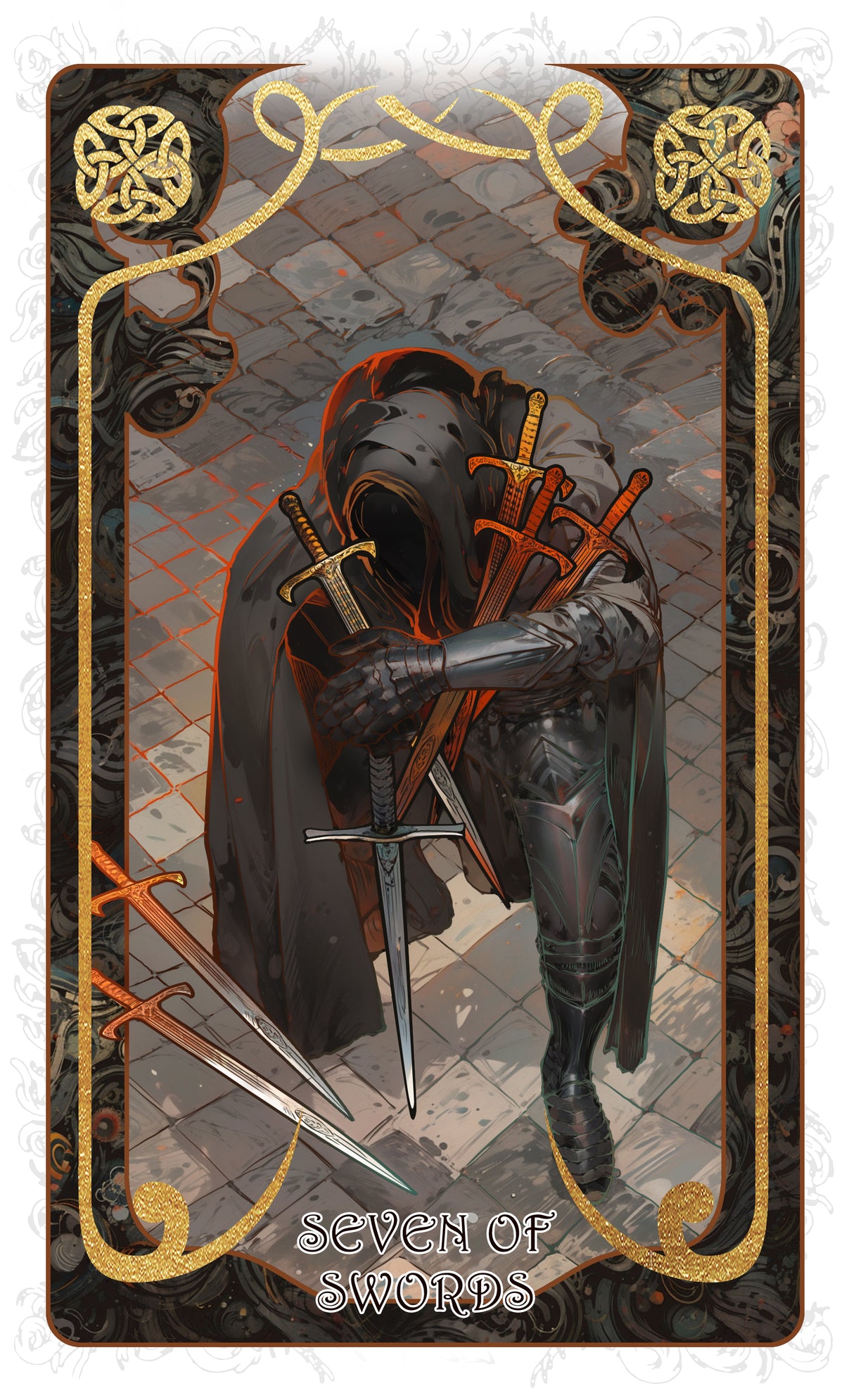 The Forest Knows Tarot – Seven of Swords