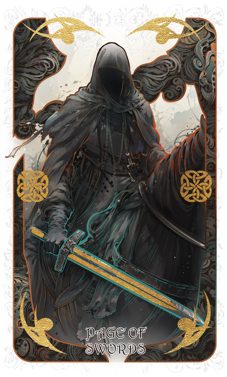 The Forest Knows Tarot – Page of Swords