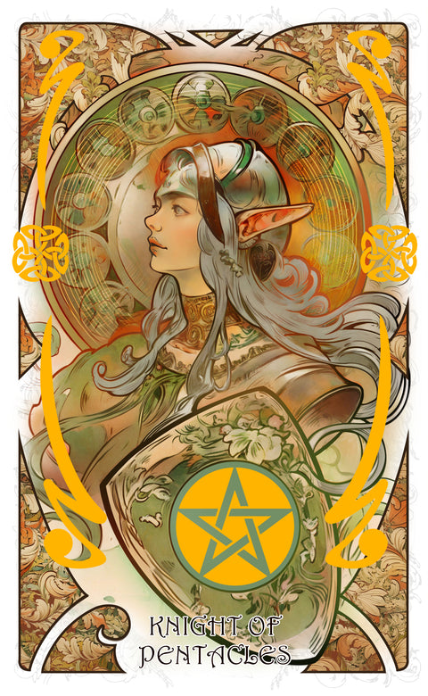The Forest Knows Tarot – Knight of Pentacles