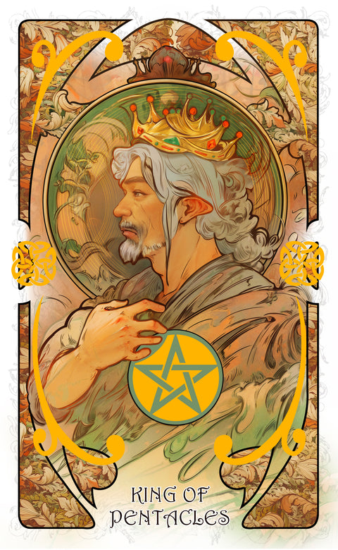 The Forest Knows Tarot – King of Pentacles