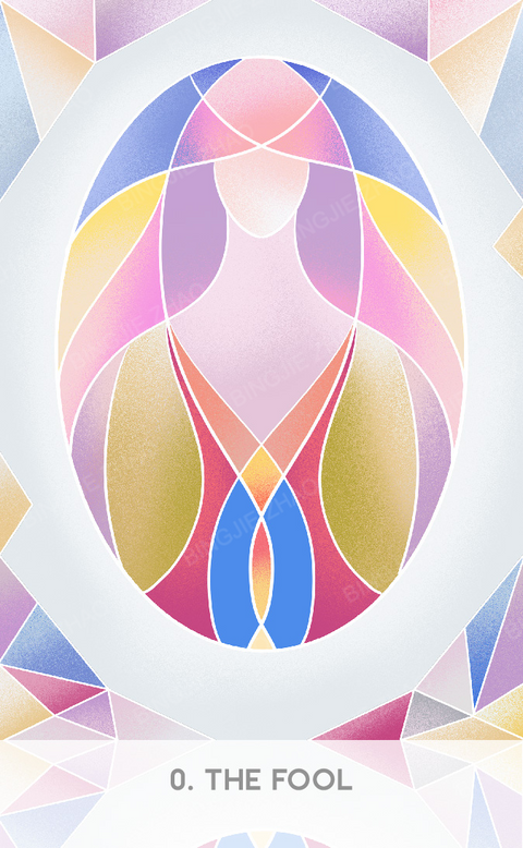 Geometric Dreamland Tarot – The Fool