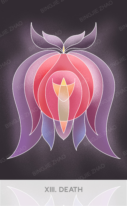 Geometric Dreamland Tarot – Death