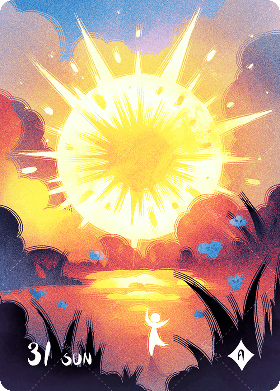 Glimmer Walker Lenormand – Sun