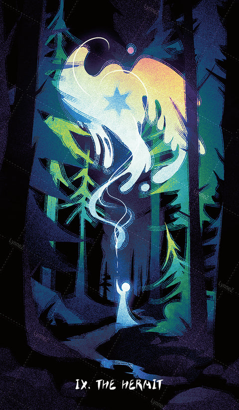 Glimmer Walker Tarot – The Hermit