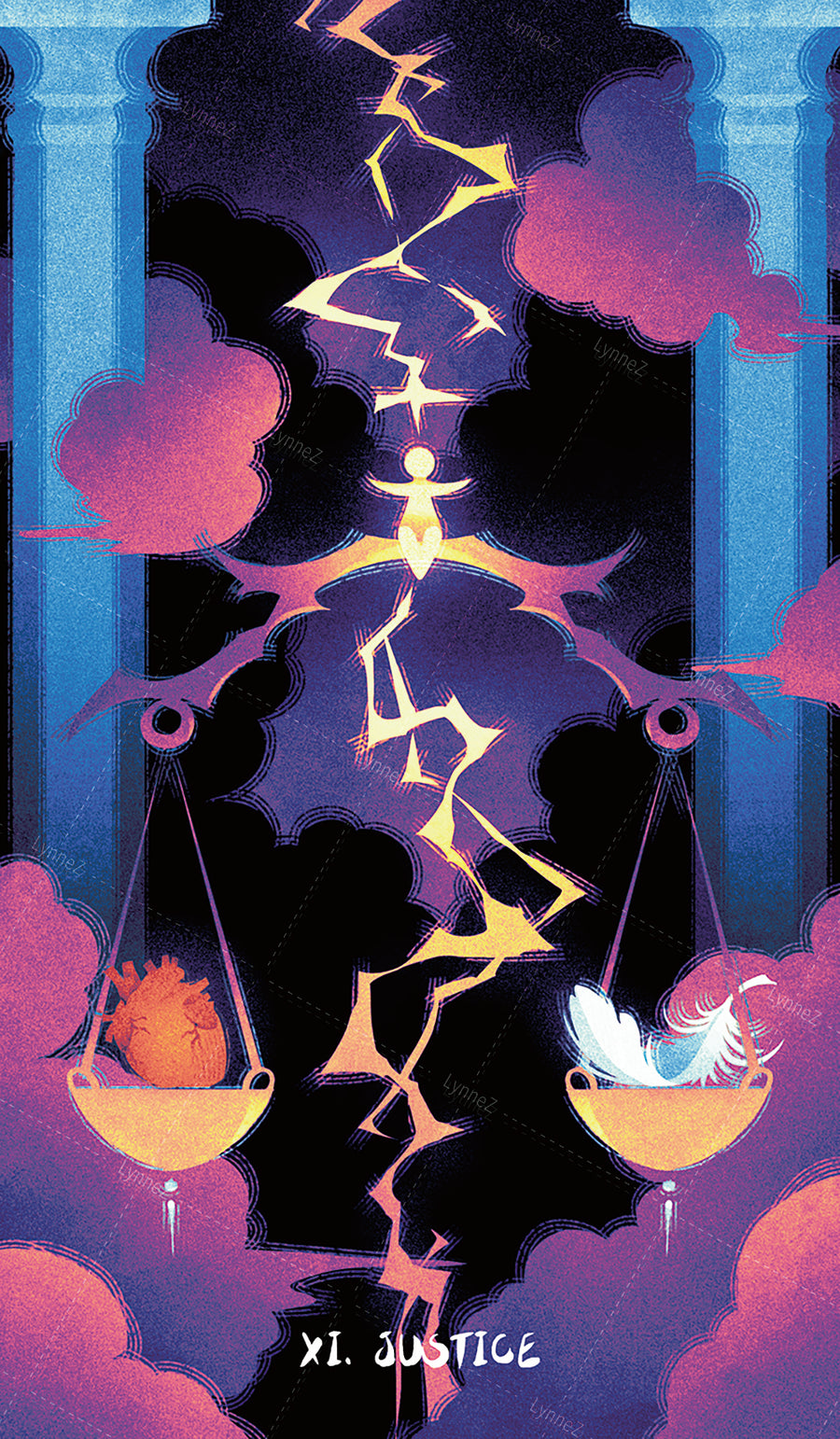 Glimmer Walker Tarot – Justice