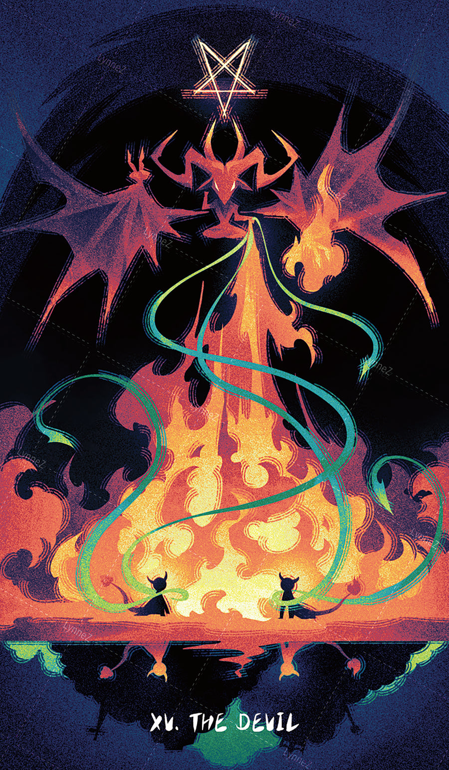 Glimmer Walker Tarot – The Devil