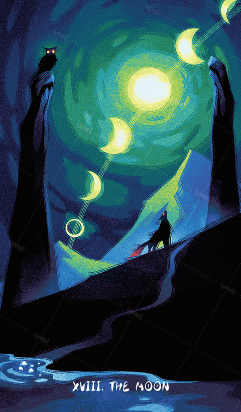 Glimmer Walker Tarot – The Moon