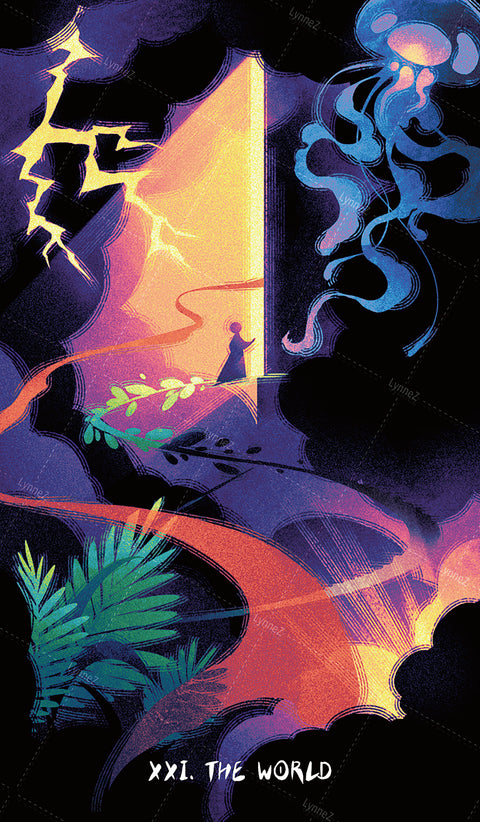 Glimmer Walker Tarot – The World