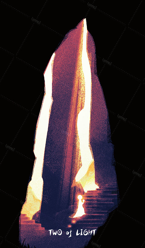 Glimmer Walker Tarot – Two of Light