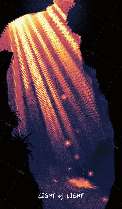 Glimmer Walker Tarot – Eight of Light
