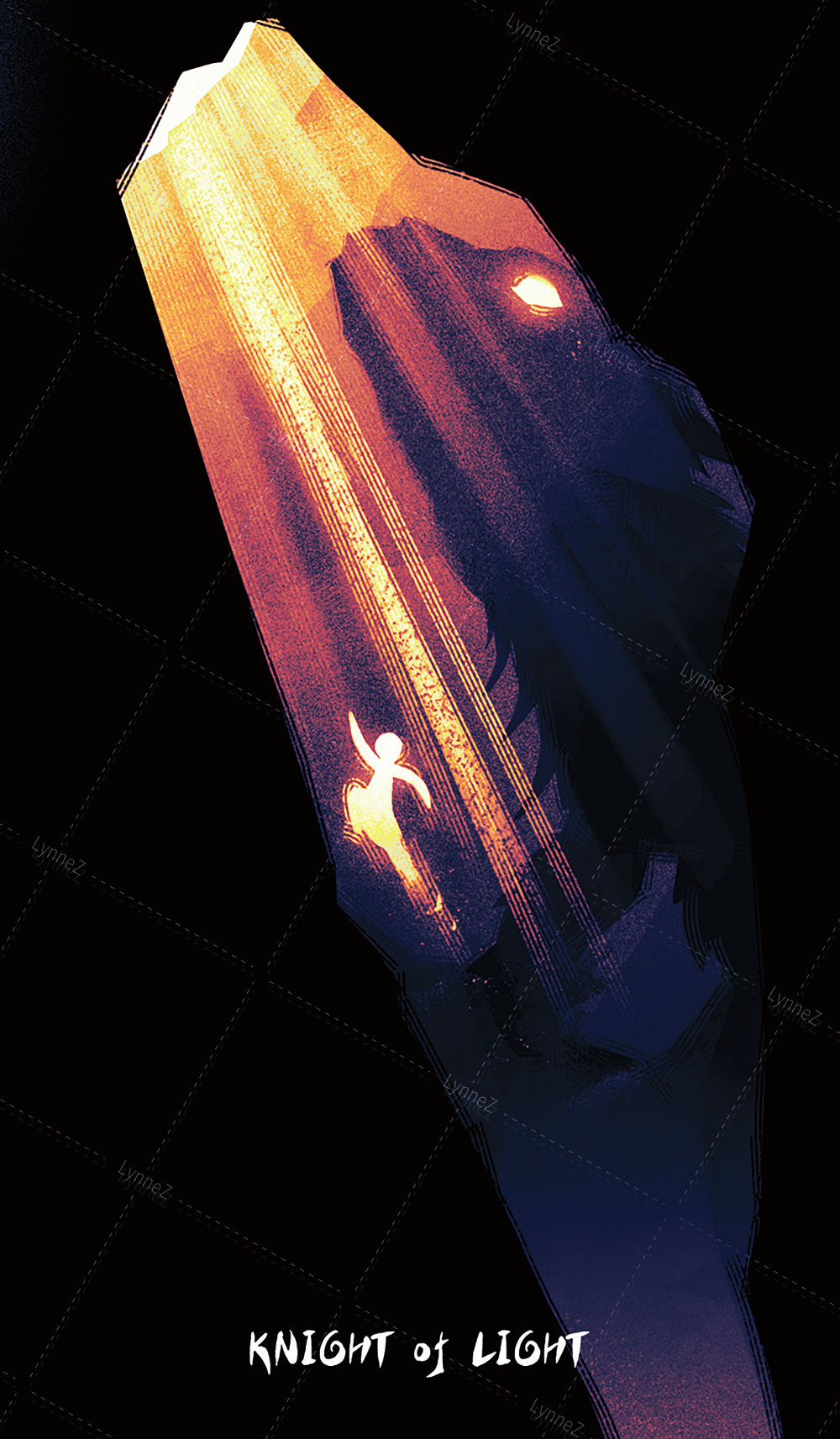 Glimmer Walker Tarot – Knight of Light