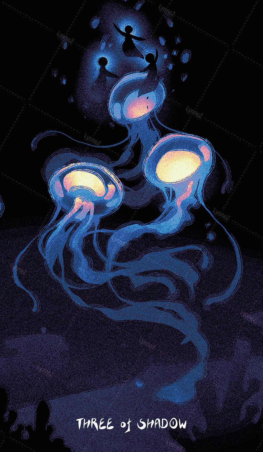Glimmer Walker Tarot – Three of Shadow