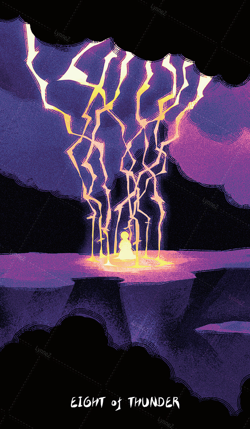 Glimmer Walker Tarot – Eight of Thunder