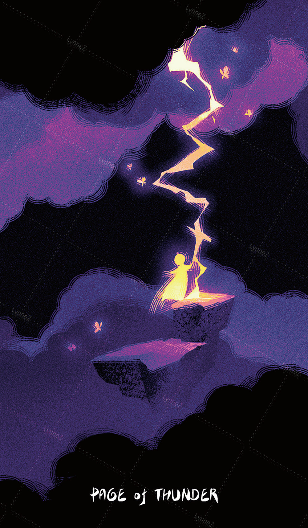 Glimmer Walker Tarot – Page of Thunder