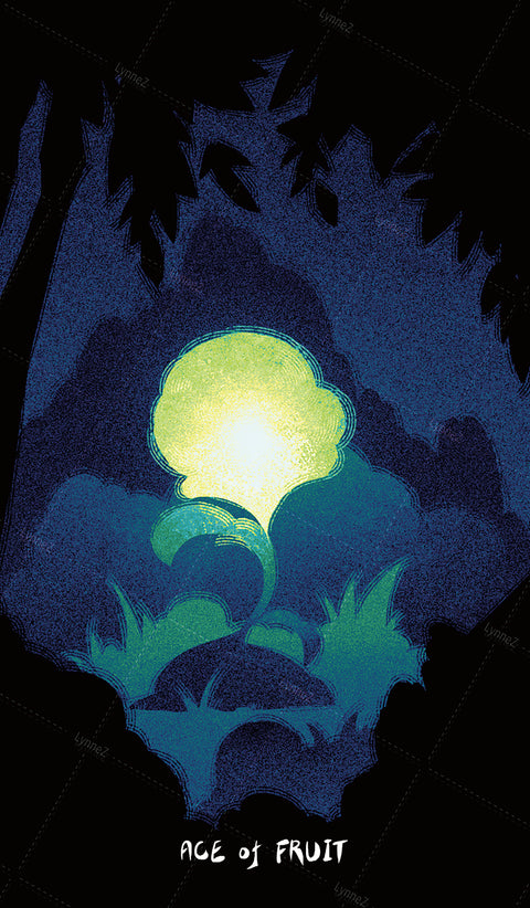Glimmer Walker Tarot – Ace of Fruit