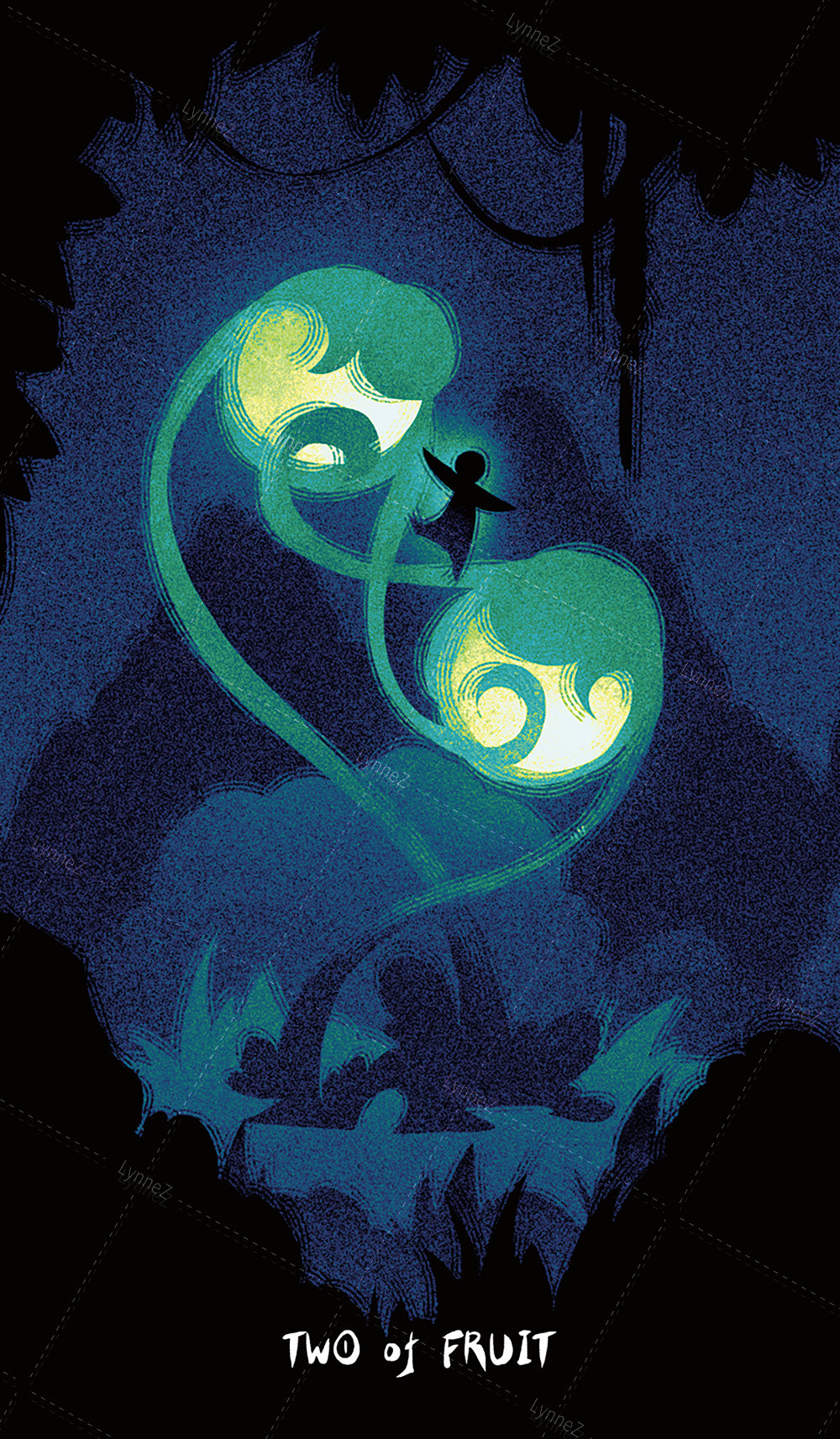 Glimmer Walker Tarot – Two of Fruit