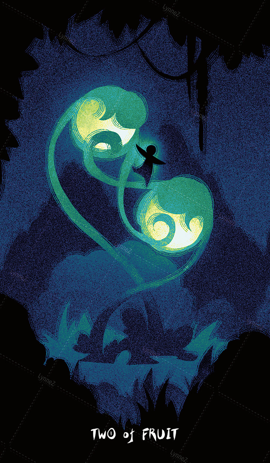 Glimmer Walker Tarot – Two of Fruit
