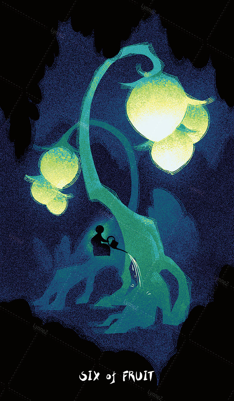 Glimmer Walker Tarot – Six of Fruit