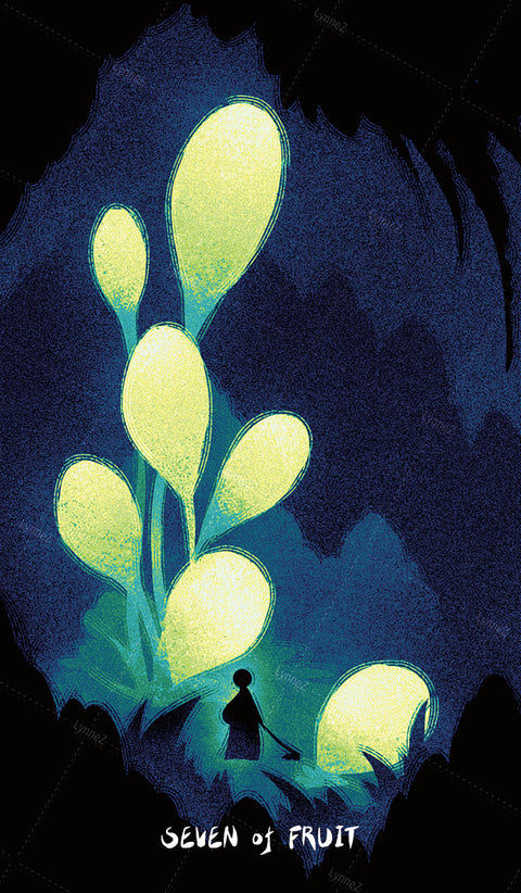 Glimmer Walker Tarot – Seven of Fruit